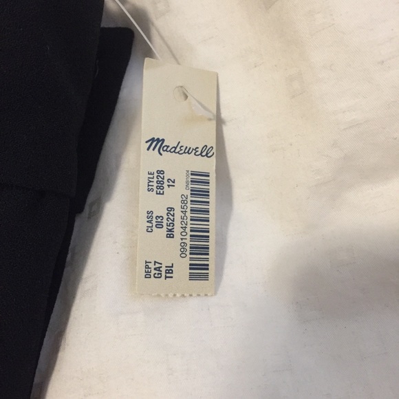 NWT Madewell Stockton Wide Leg Crop Pants Culottes - Picture 6 of 6